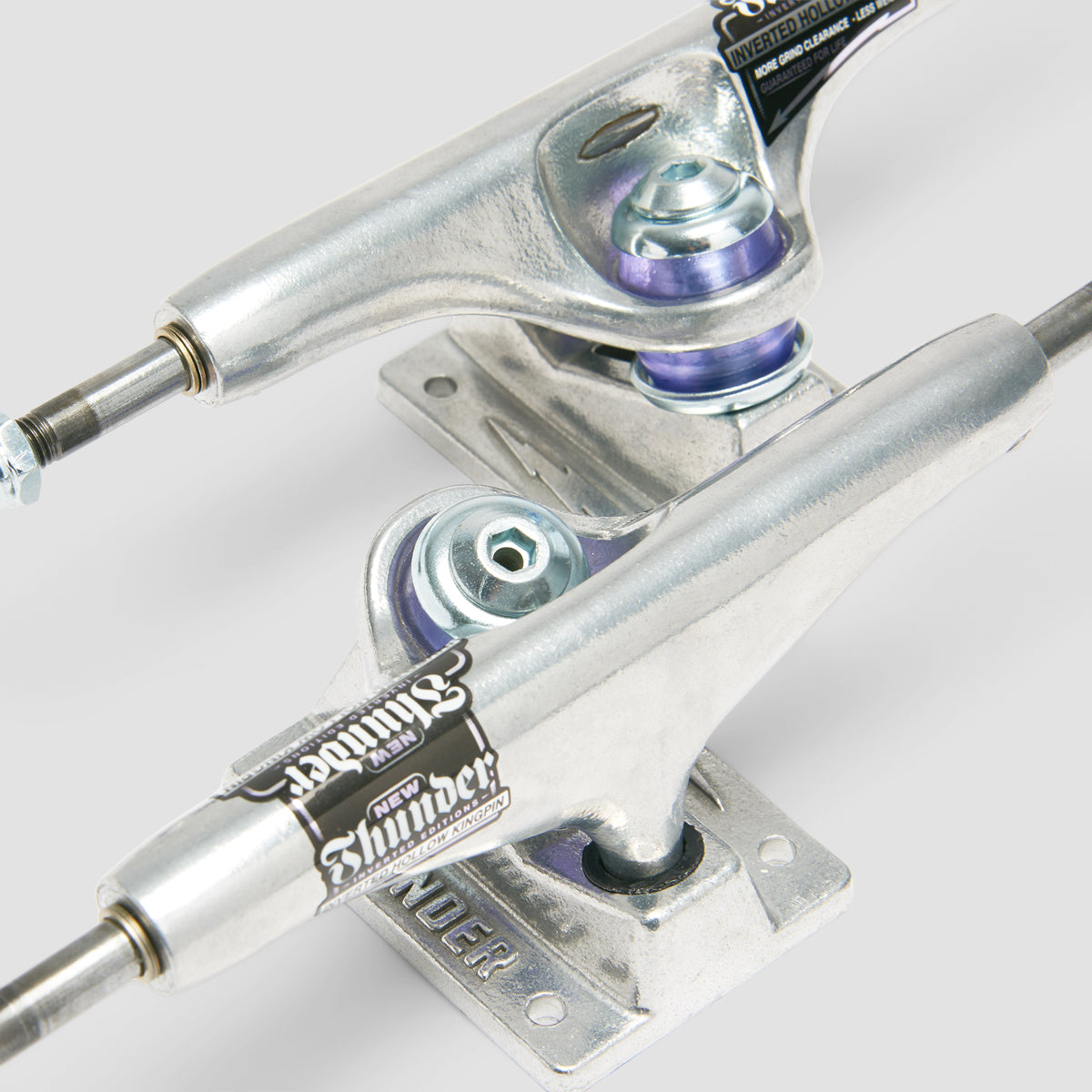 Thunder 149 Inverted Hollow Kingpin Trucks 1 Pair Polished - 8.5"