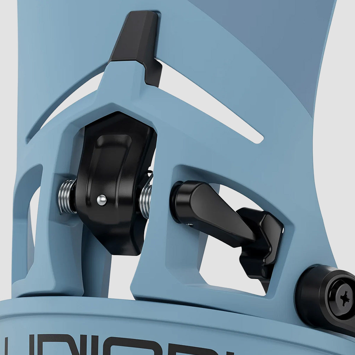 Union Atlas Step On Snowboard Bindings Blue-Grey