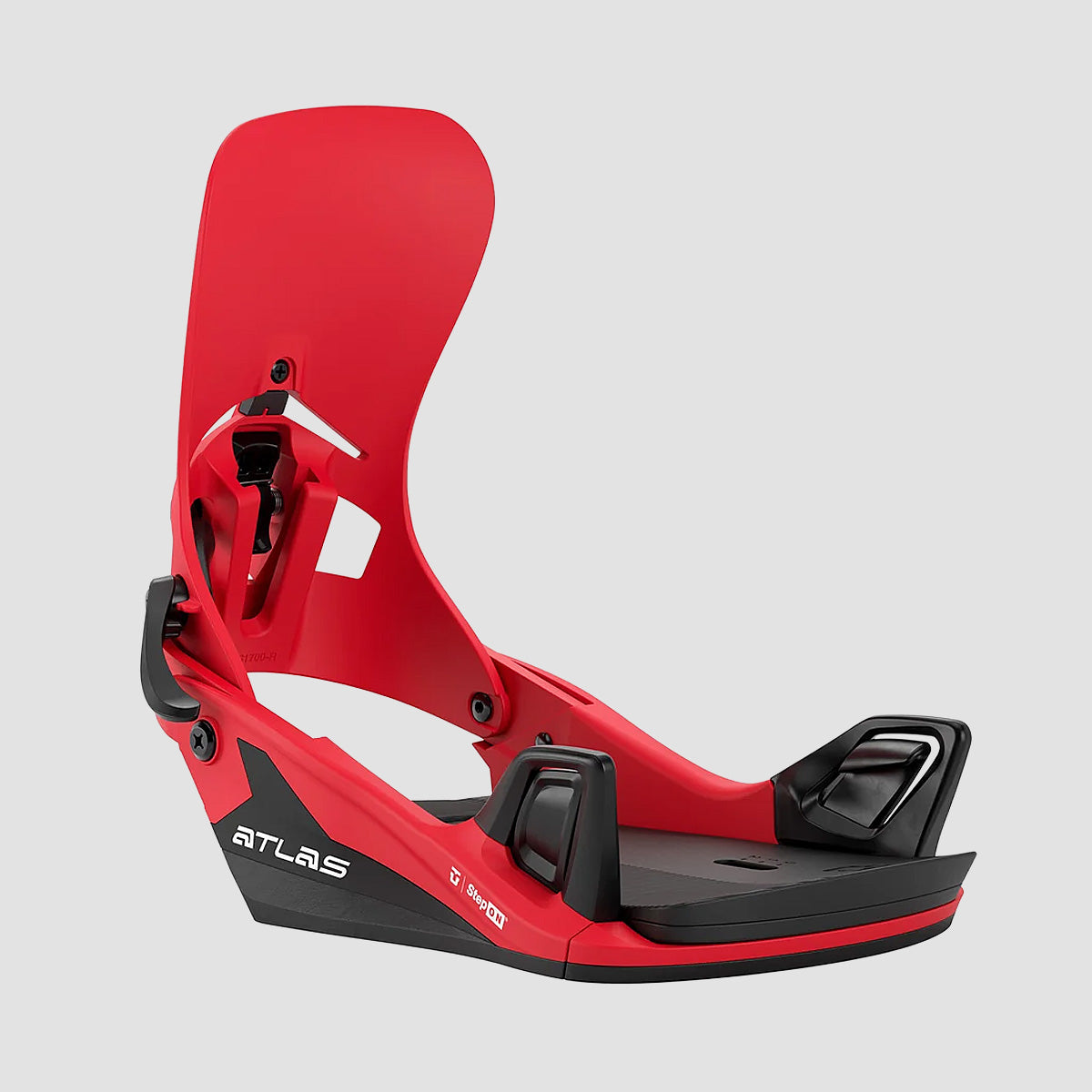 Union Atlas Step On Snowboard Bindings Red