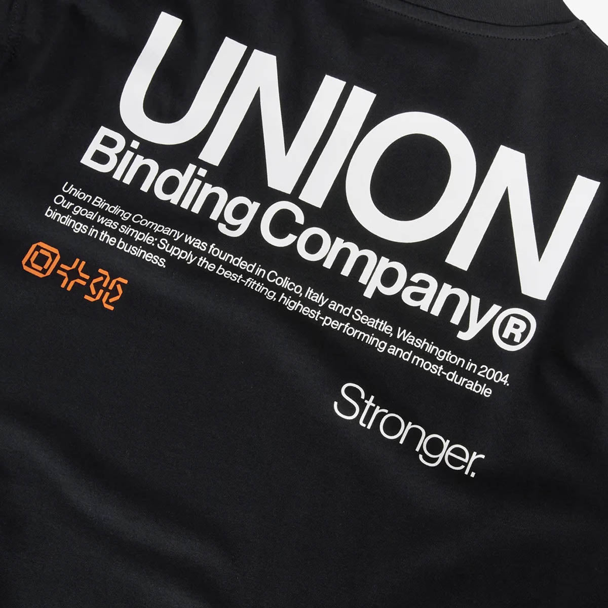 Union Stronger Longsleeve T-Shirt Black