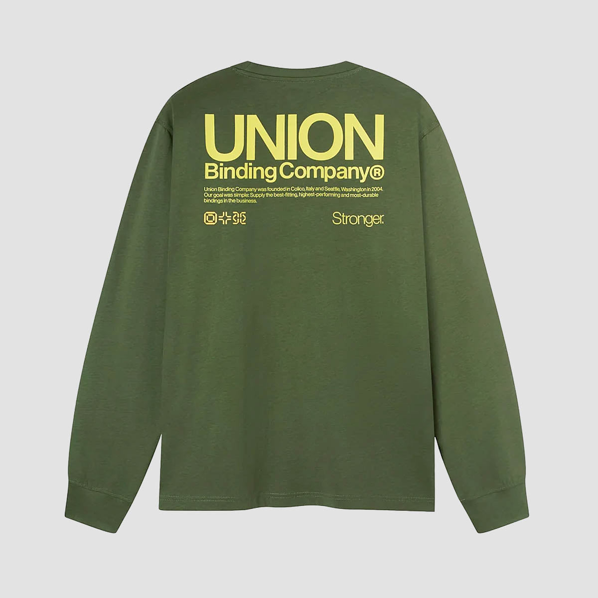 Union Stronger Longsleeve T-Shirt Olive
