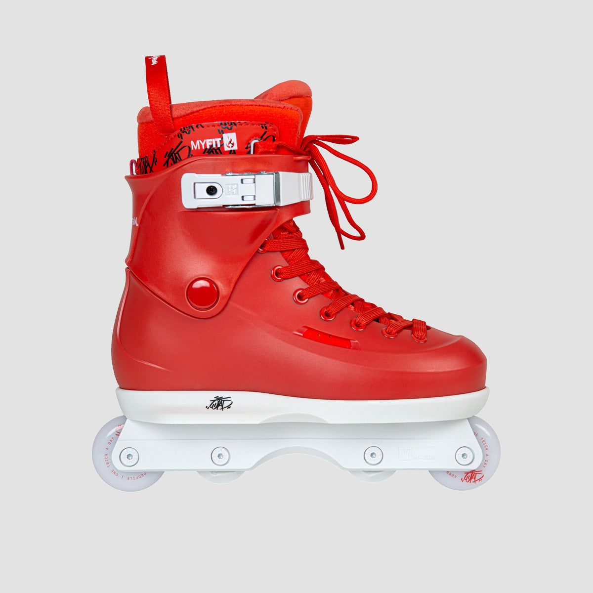 USD Sway Rachard Johnson Allstar Aggressive Inline Skates Red/White