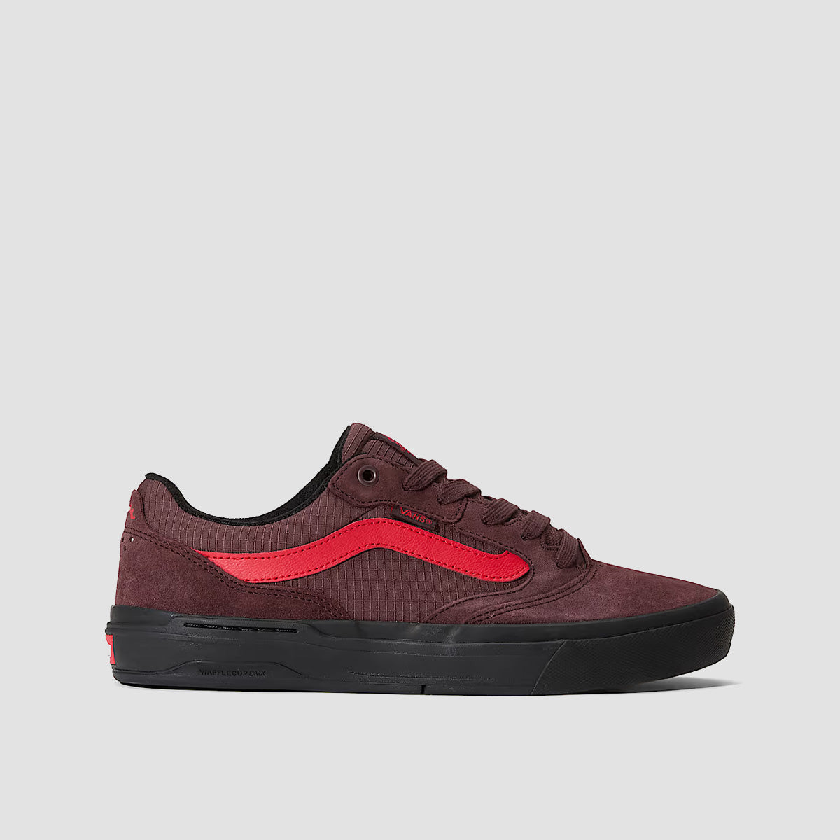 Vans BMX Proof Wafflecup Shoes - Brown/Rio Red/Black