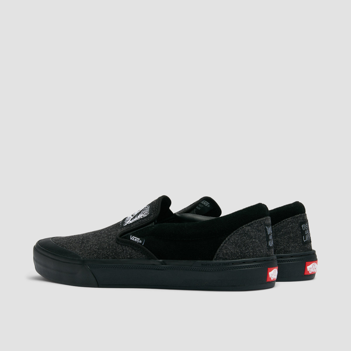 Vans BMX Slip-On Shoes - Fast And Loose Black