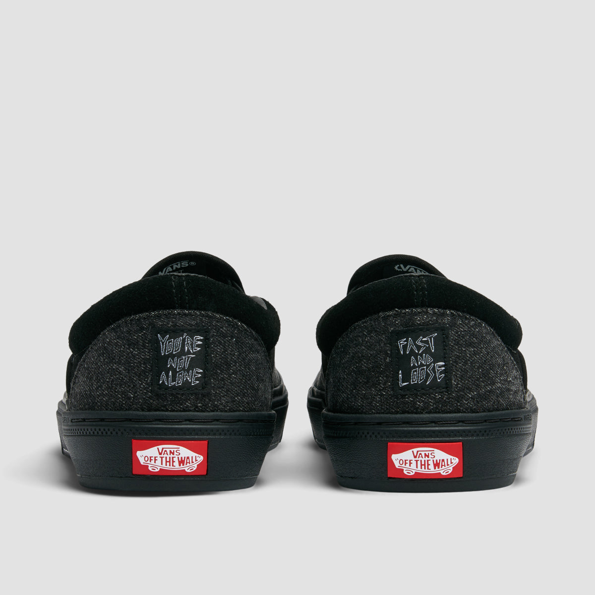 Vans BMX Slip-On Shoes - Fast And Loose Black