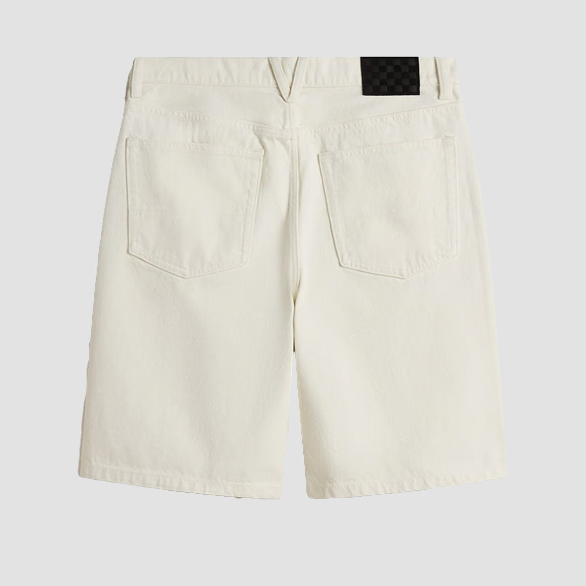 Vans Check-5 Baggy Denim Shorts Marshmallow