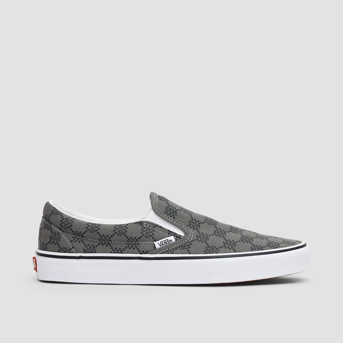 Vans slip on pewter sale