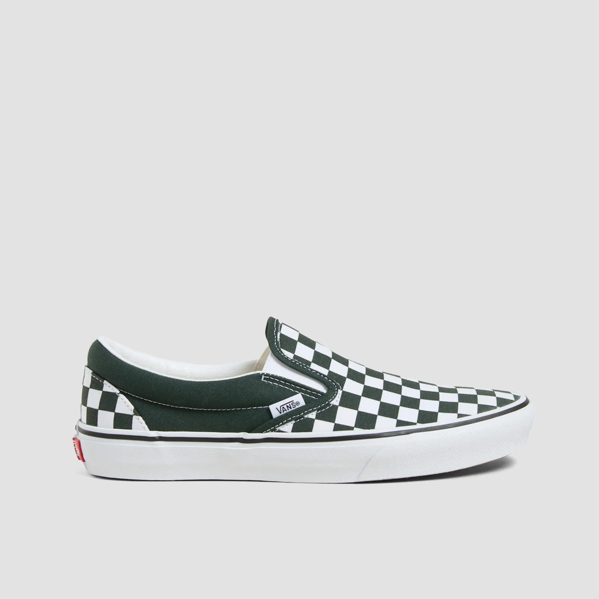 Vans Classic Slip-On Shoes - Colour Theory Checkerboard Scarab