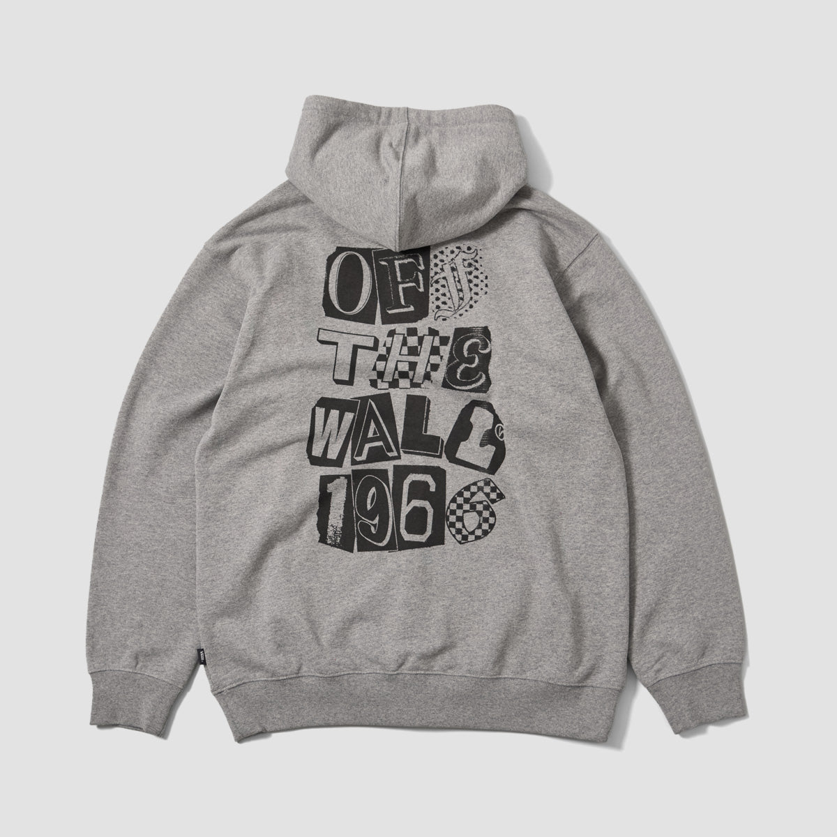 Vans Cut N Paste Zip Hoodie Concrete Heather