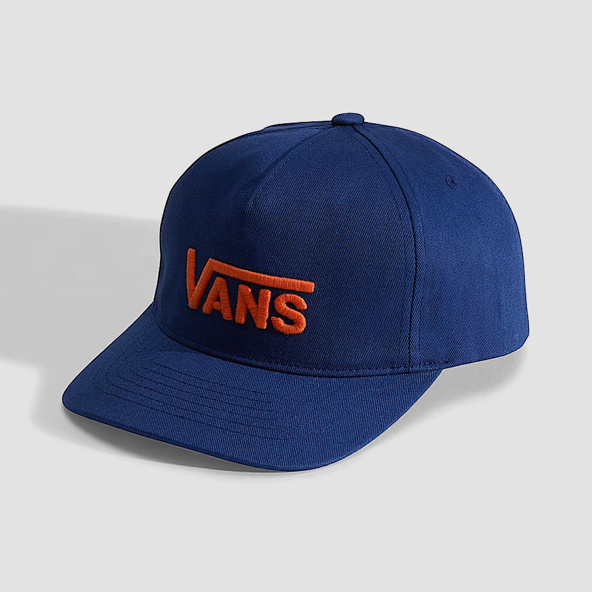 Vans Drop V Logo Snapback Cap Deep Indigo