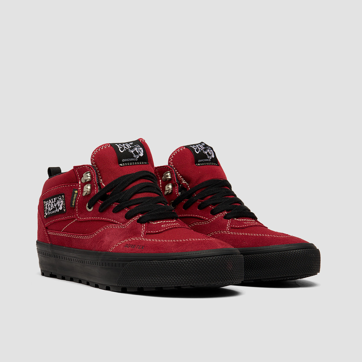 Vans Half Cab GORE-TEX Insulated MTE Mid Top Shoes - Bordeaux/Black