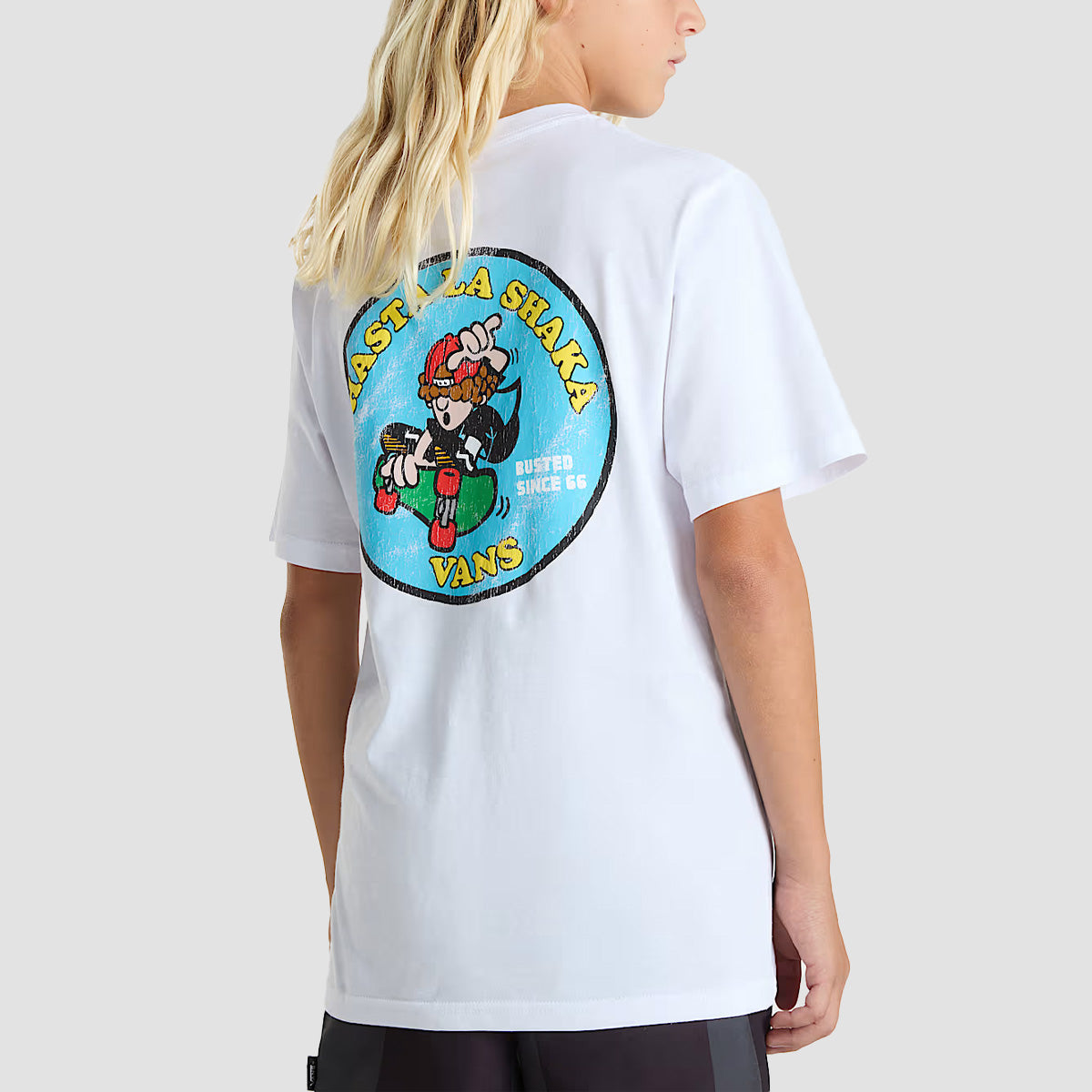 Vans Hasta La Shaka T-Shirt White - Kids