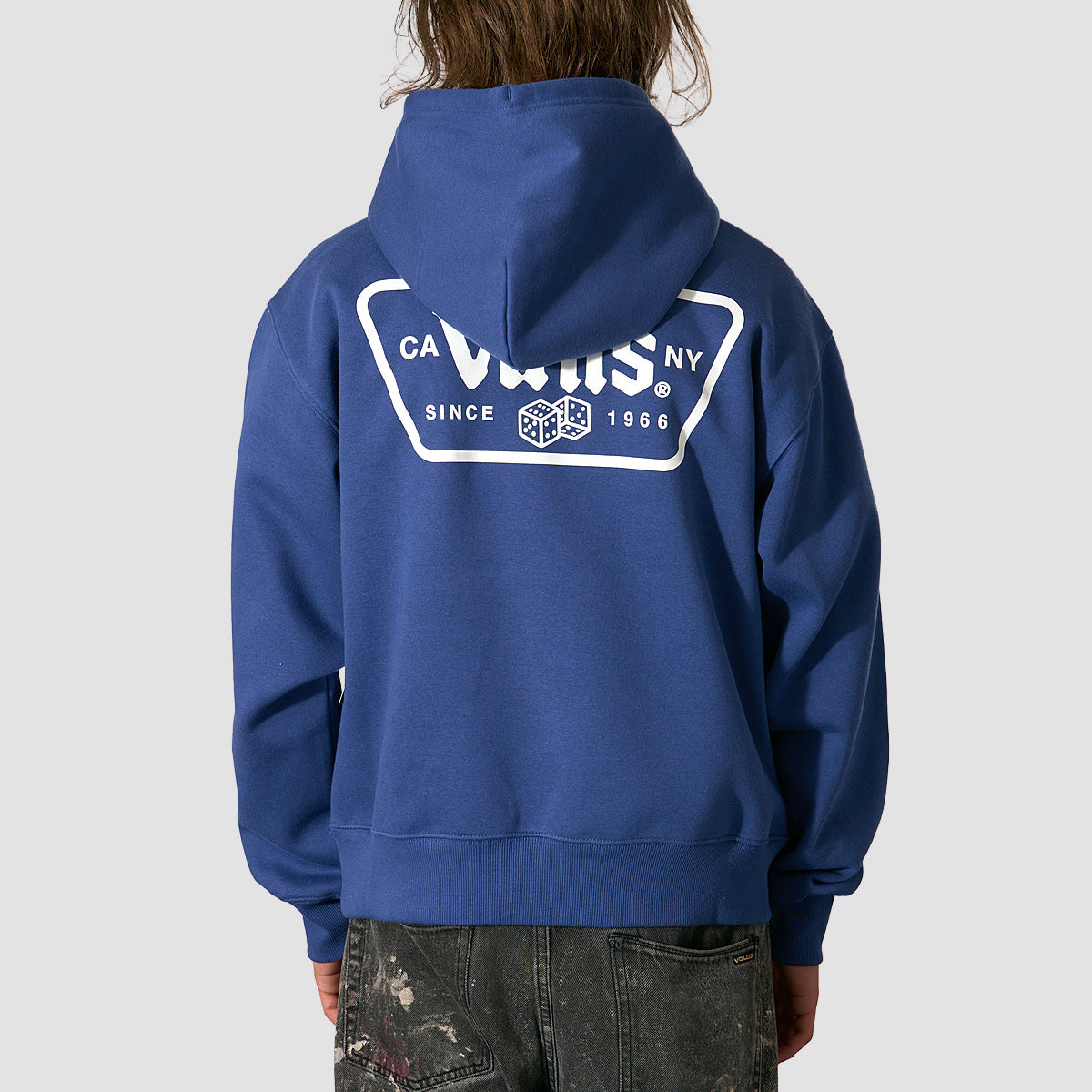 Vans Knu Patch Pullover Hoodie True Navy