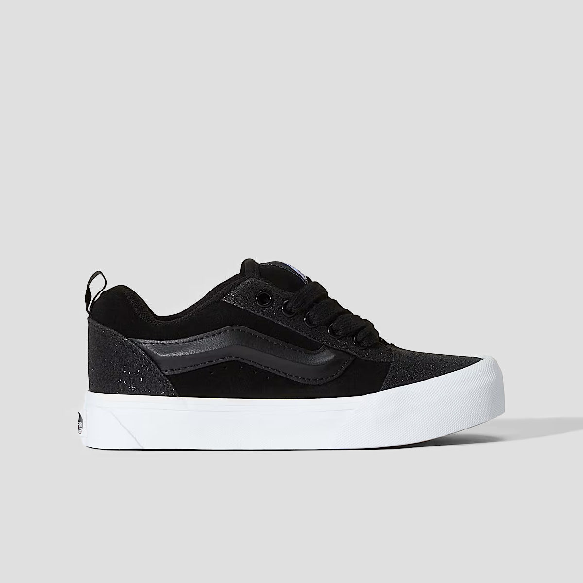 Vans Knu Skool Shoes - Dazzled Black - Kids