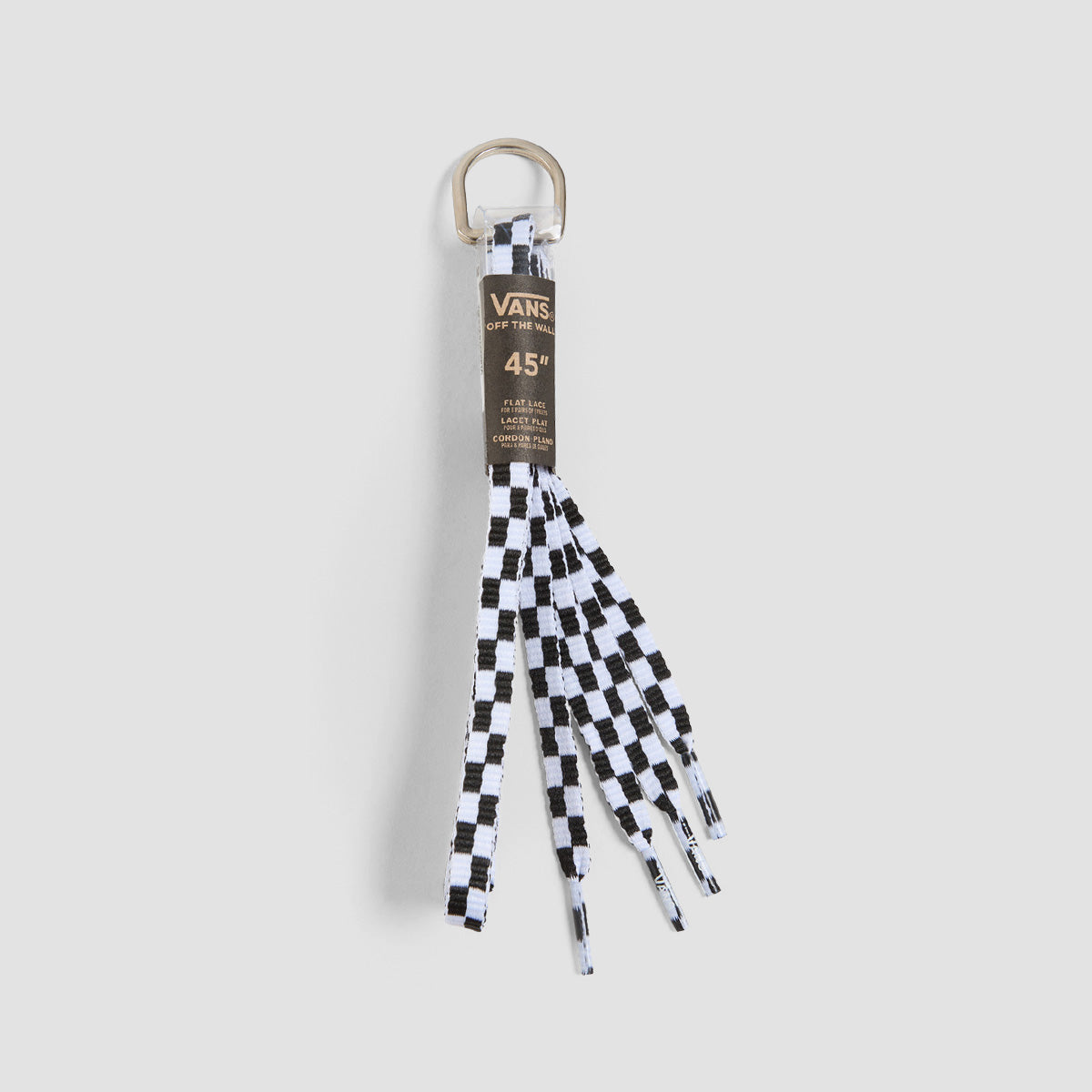 Vans Laces 45" Black/White Check
