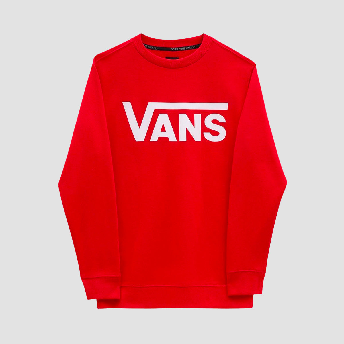 Vans Classic Crew Long Sleeve T Shirt Red XL Boy