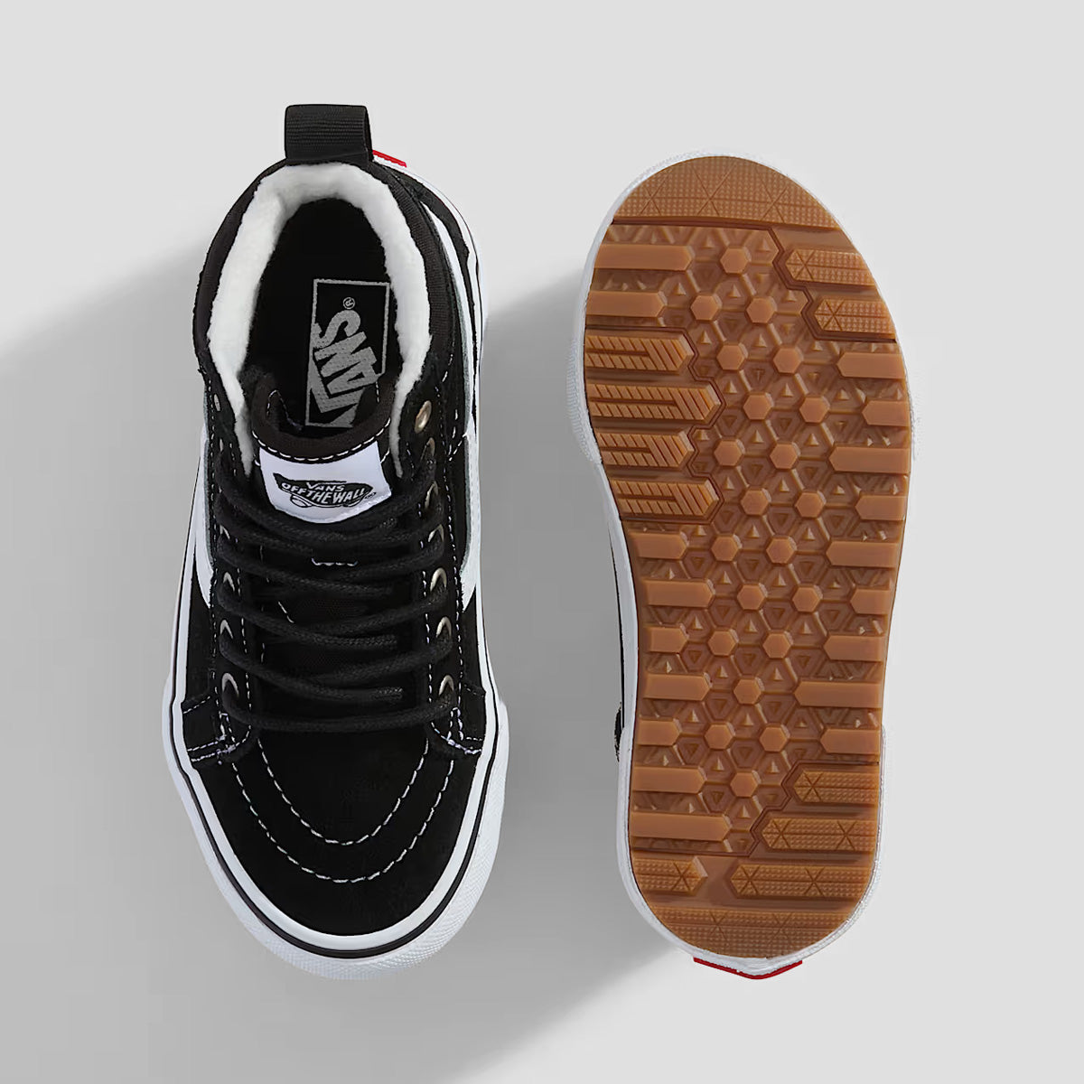 Vans MTE SK8-Hi Insulated HighTop Shoes - Black/White - Kids