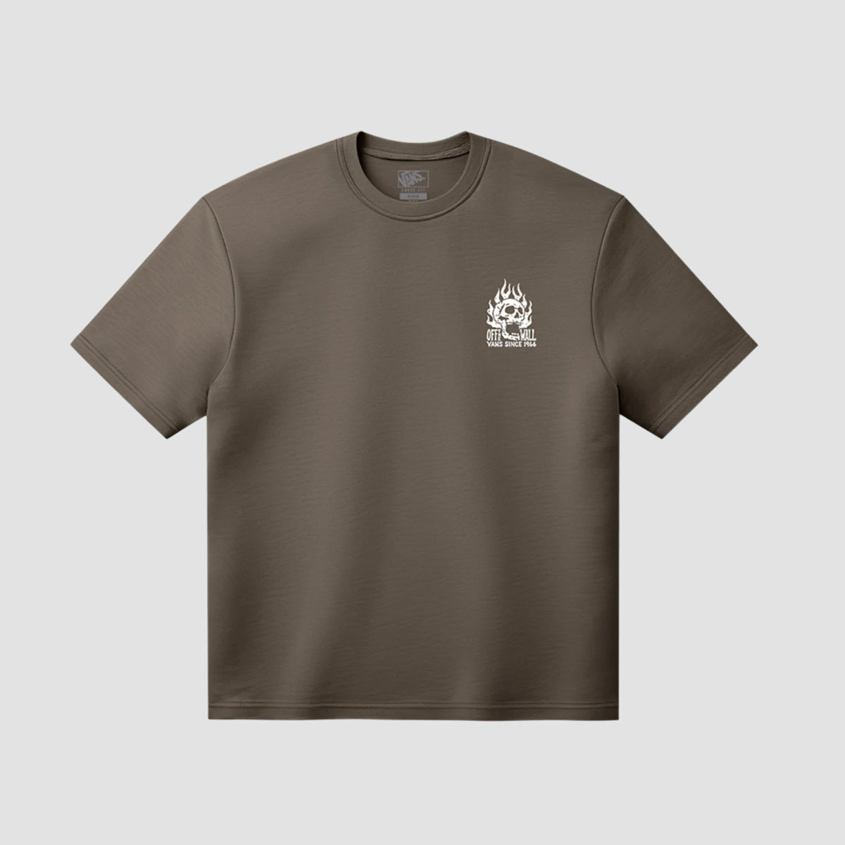 Vans Off The Wall Fever T-Shirt Vintage Cocoa