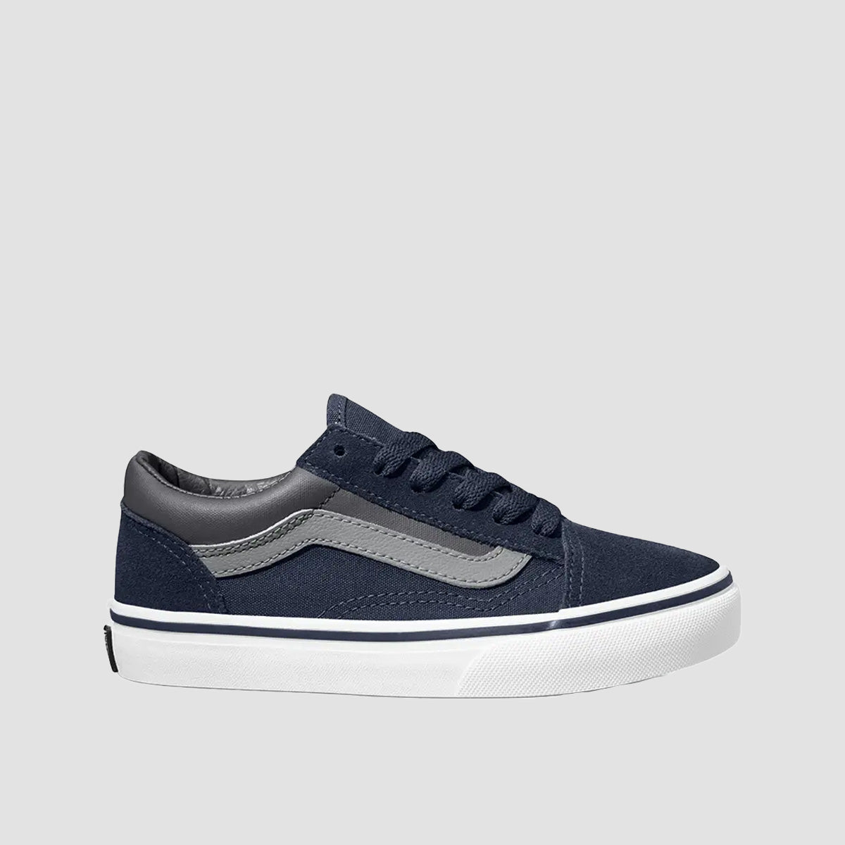 Vans Old Skool Shoes - Tonal Block Navy/Grey - Kids