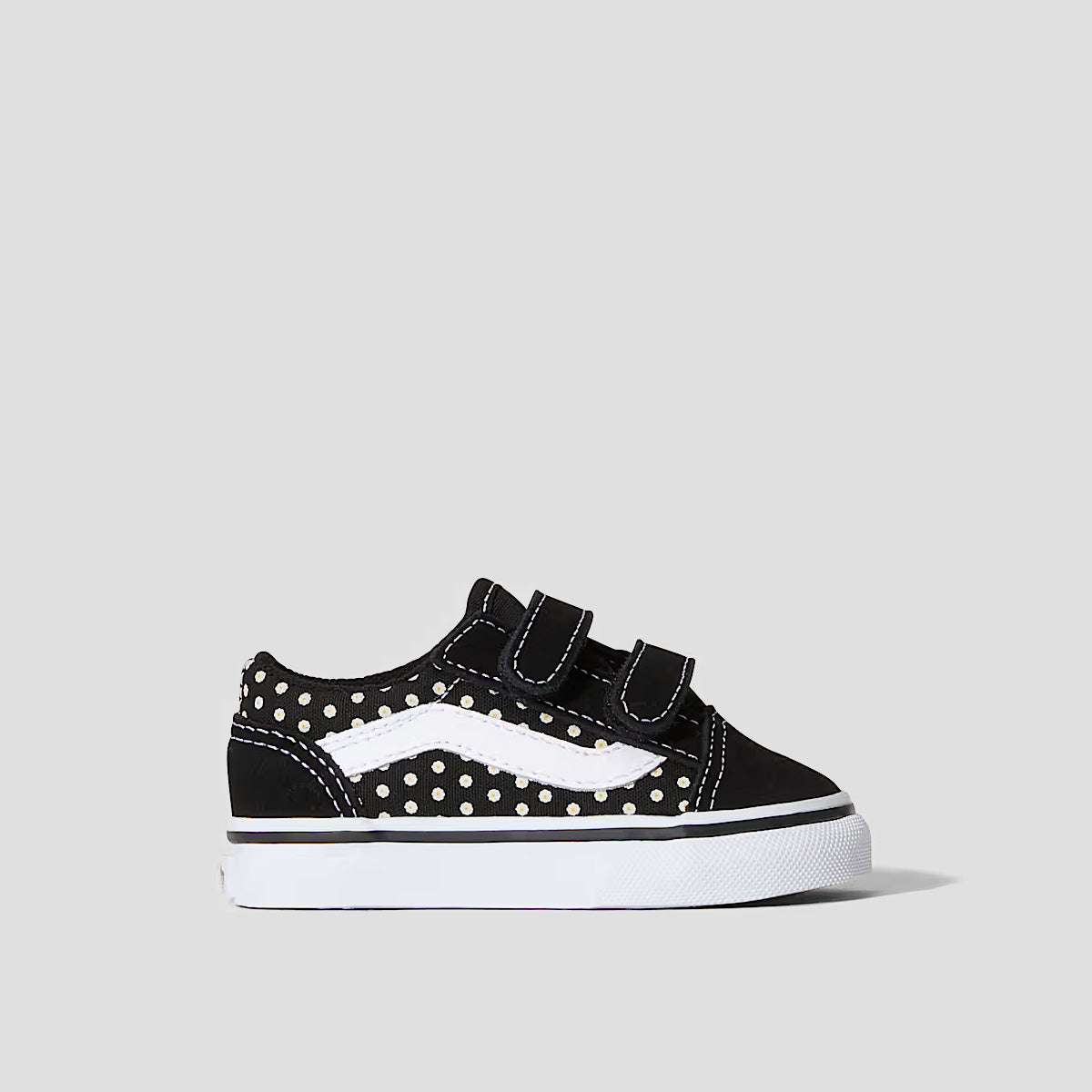 Vans Old Skool V Shoes - Floral Black - Kids