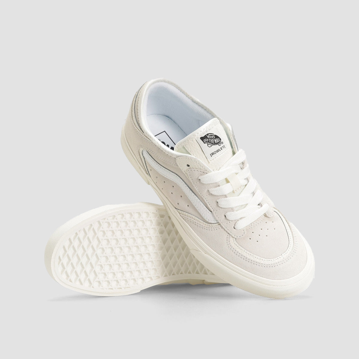 Vans Rowley Classic Shoes - Marshmallow/True White