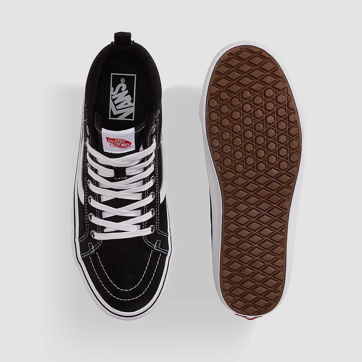 Vans Sk8-Hi Insulated High Top Shoes - Black/White