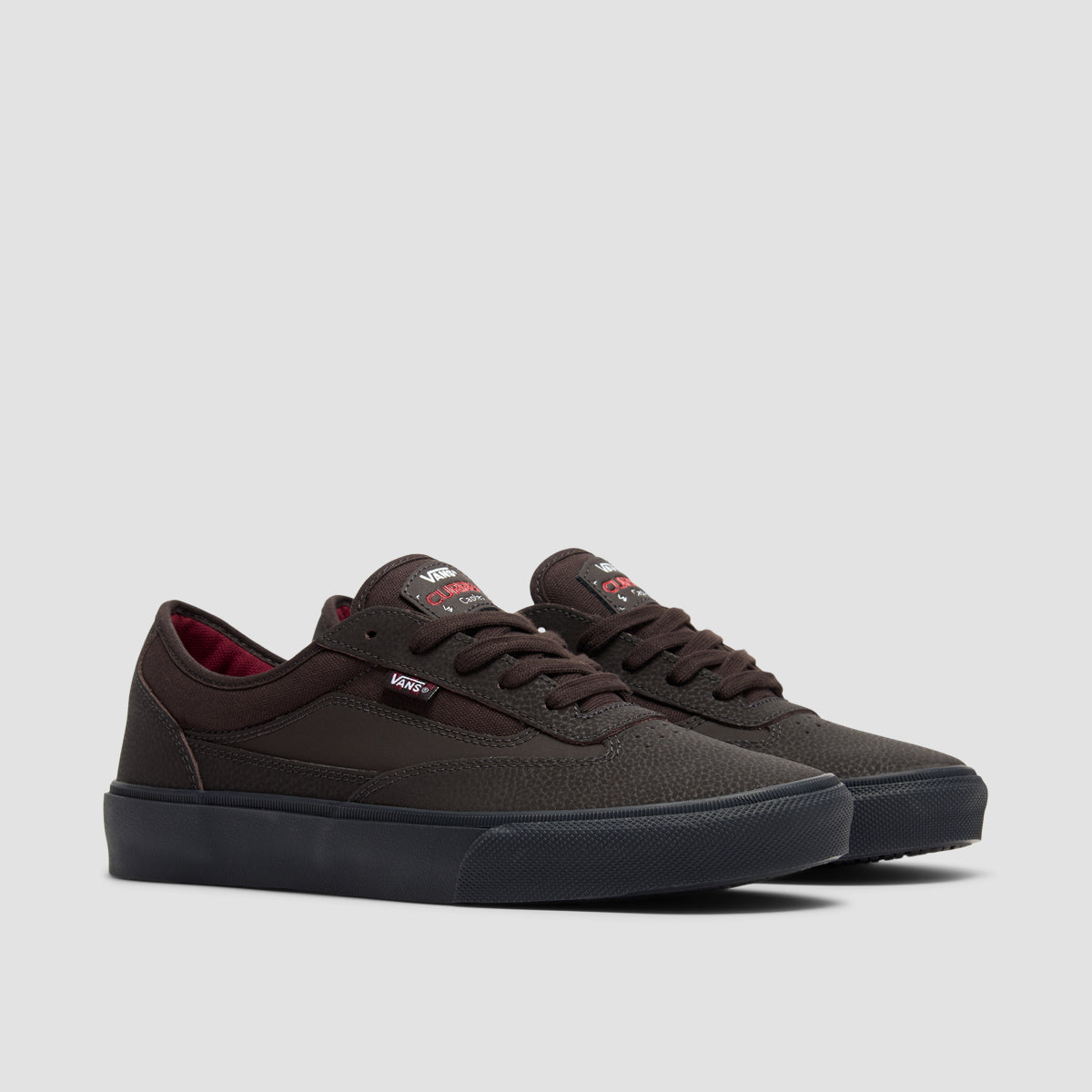 Vans Skate Curren Caples Shoes - Dark Brown