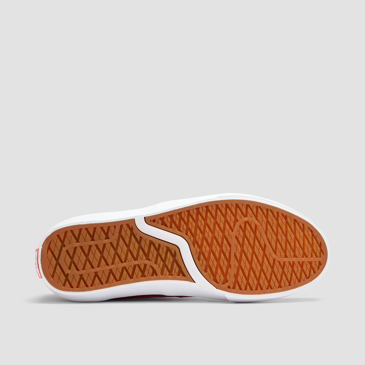 Vans Skate Curren Caples Shoes - Red/White