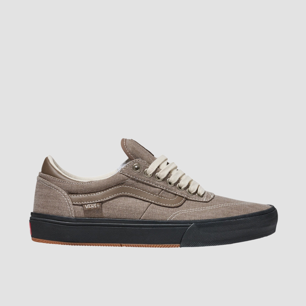 Vans Skate Gilbert Crockett Shoes - Herringbone Black/Walnut