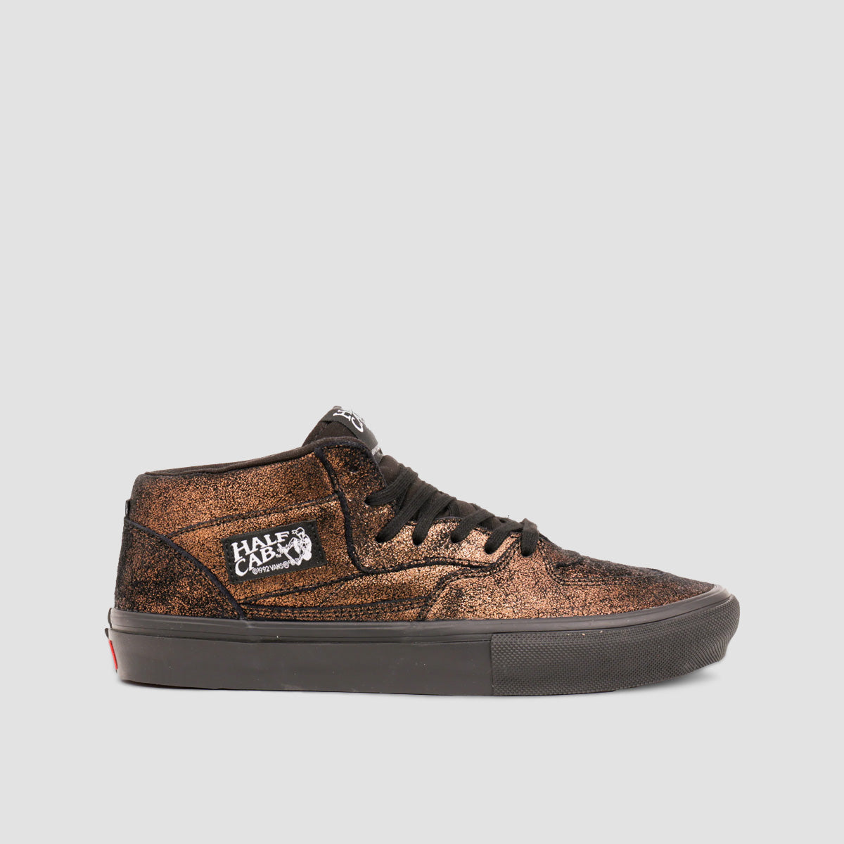 Vans Skate Half Cab Mid Top Shoes - Metallic Bronze