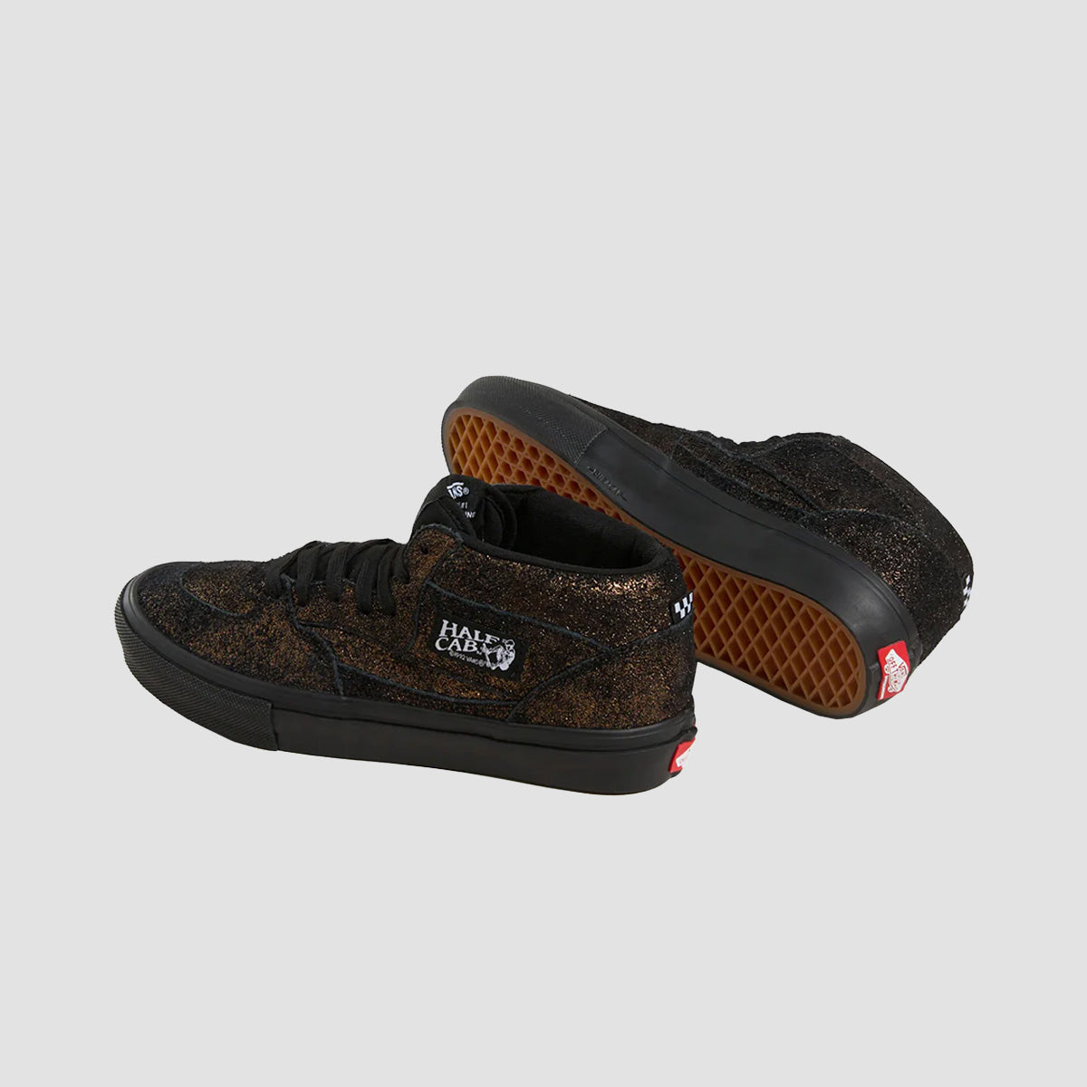 Vans Skate Half Cab Mid Top Shoes - Metallic Bronze