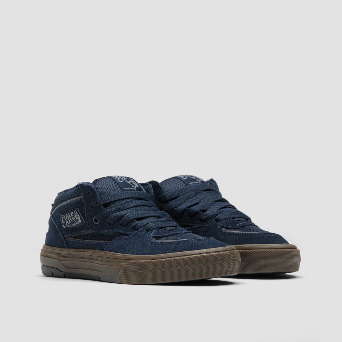 Vans Skate Half Cab Wafflecup Shoes - Navy/Dark Gum