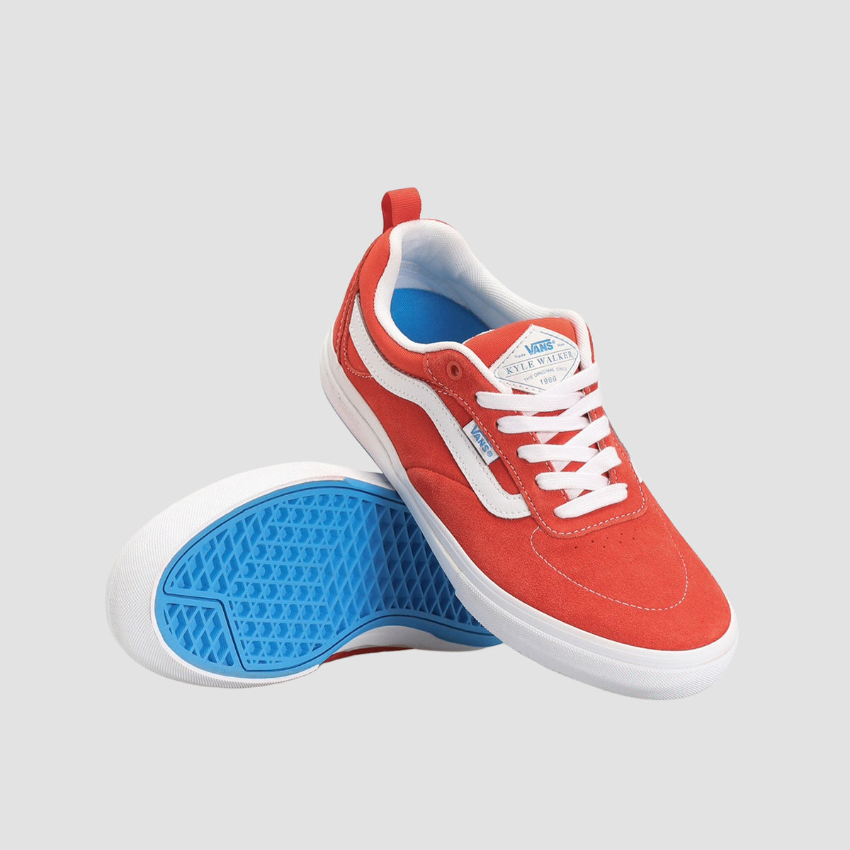Vans Skate Kyle Walker Shoes - Orange/Blue