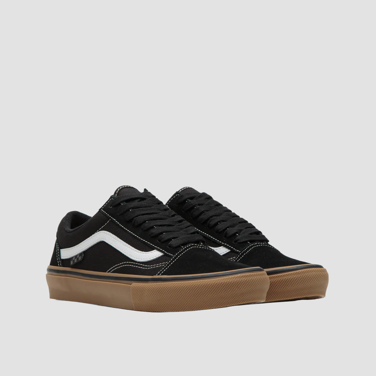 Vans Skate Old Skool Shoes - Black/Gum/White