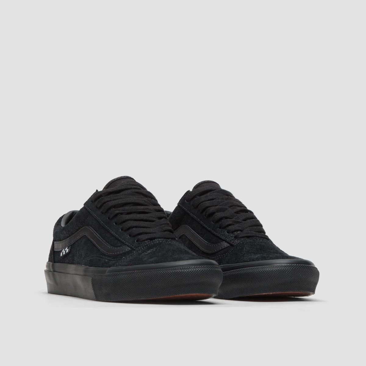 Vans Skate Old Skool Shoes - Metallic Black/Smoke