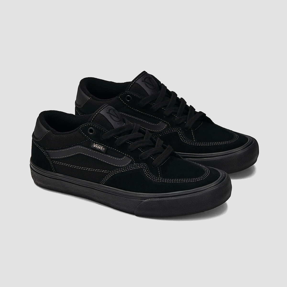 Vans Skate Rowan Shoes - Contrast Black/Grey