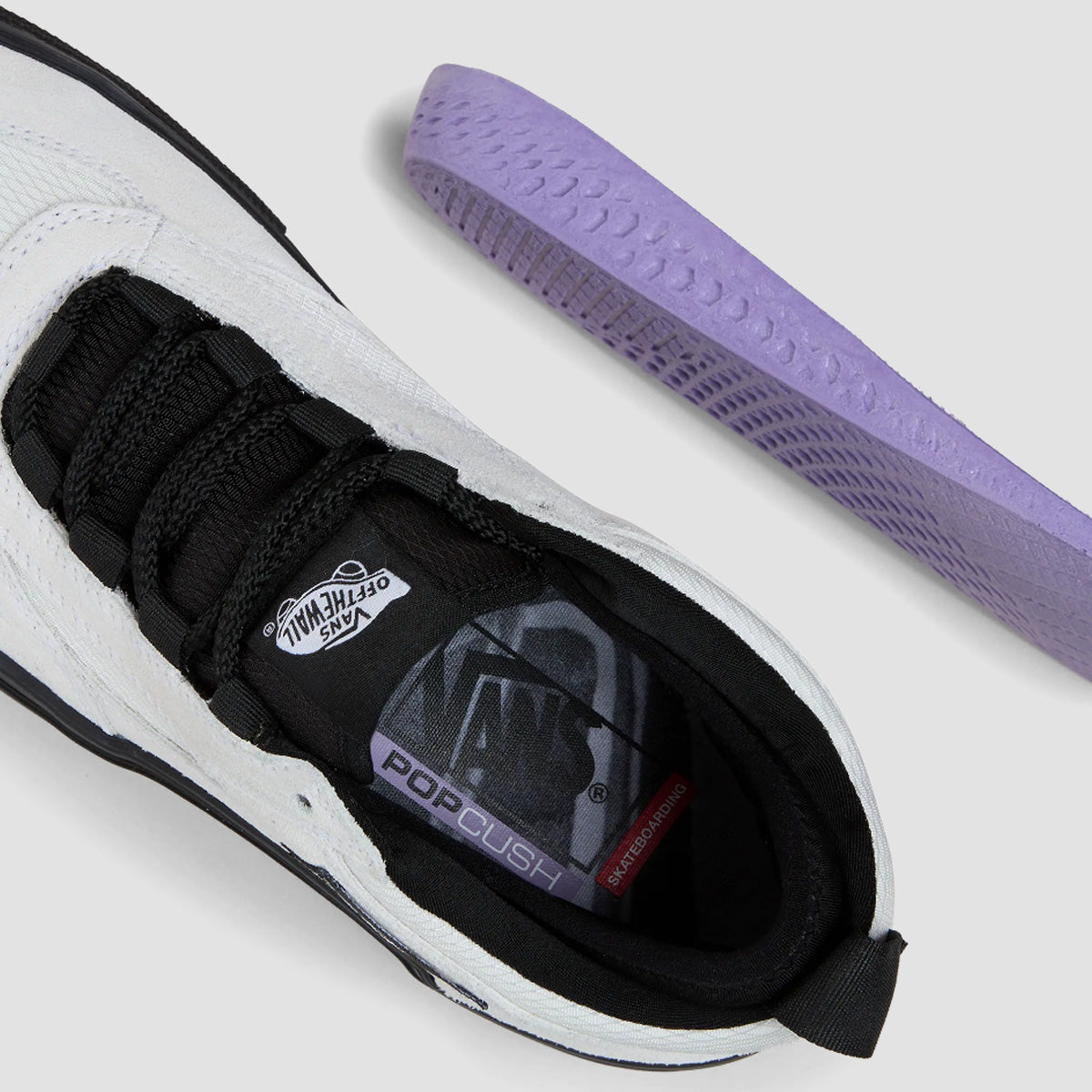 Vans Skate Safe Low Shoes - Atiba Bone White/Black