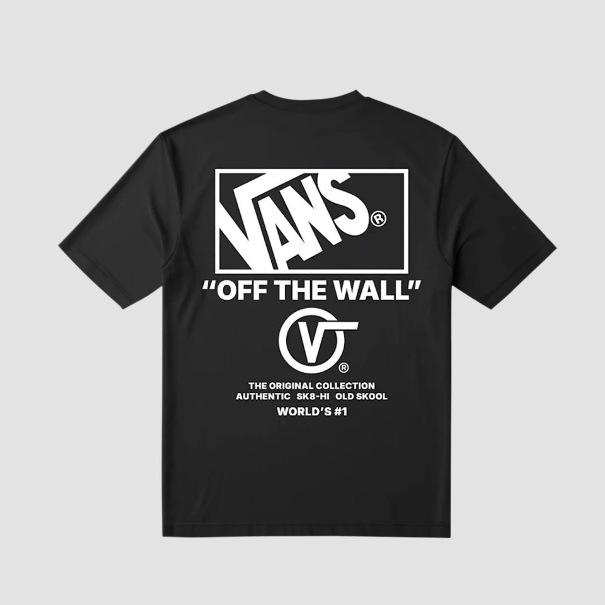 Vans Stacked Hi T-Shirt Black/White