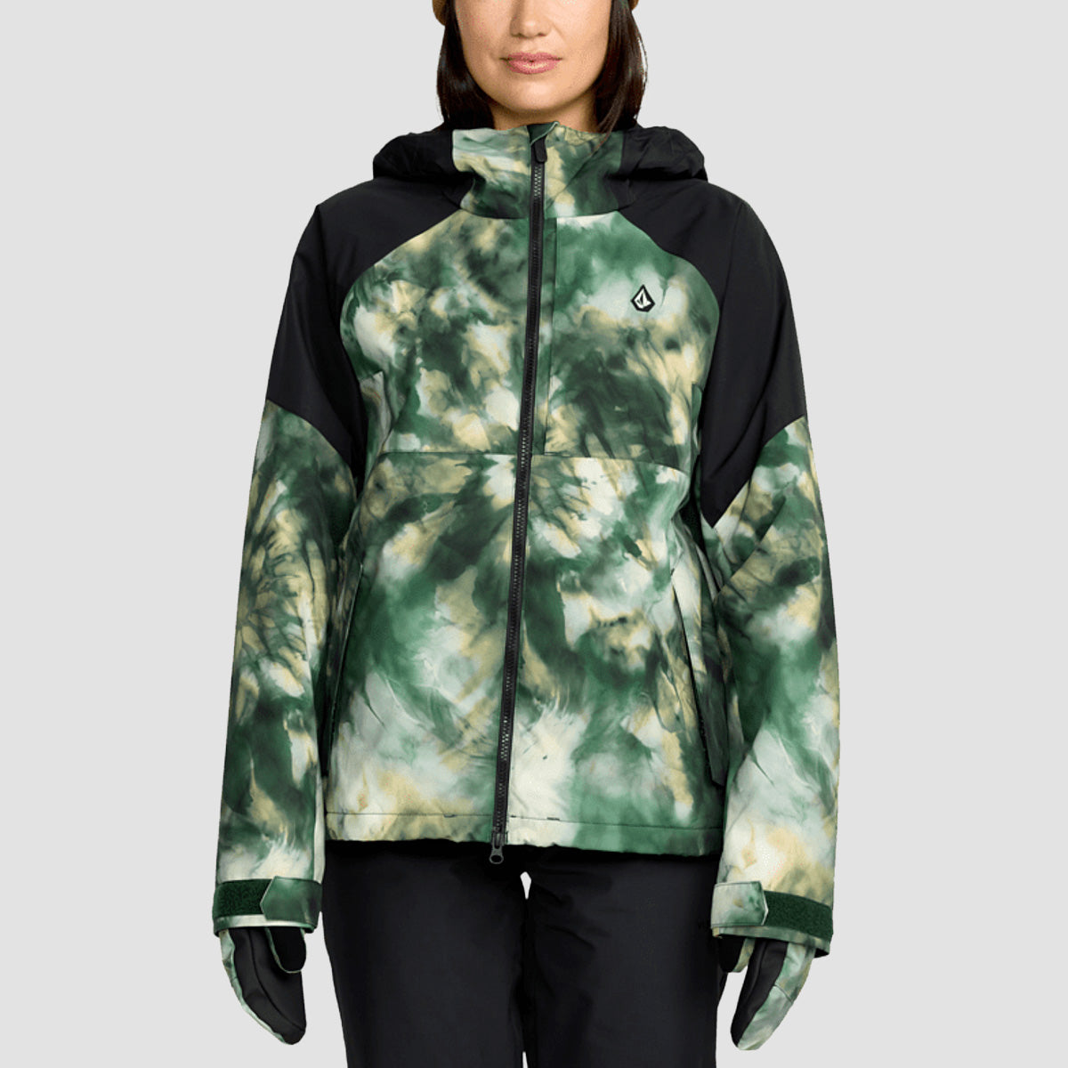 Volcom Agate Ins 10K Snow Jacket Green - Womens