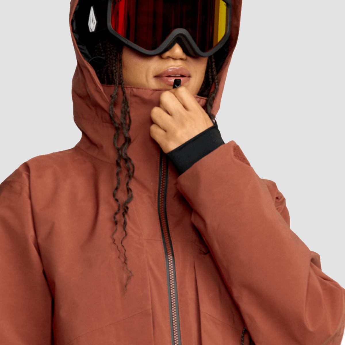 Volcom AT Stretch Gore-Tex Snow Jacket Henna - Womens