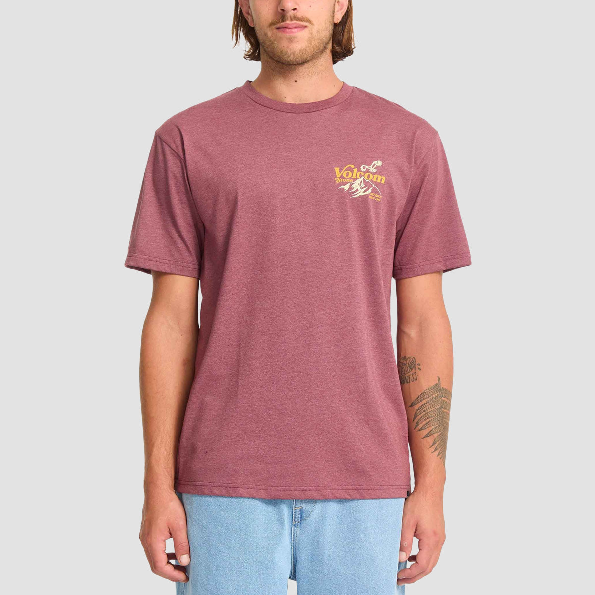 Volcom Back Country T-Shirt Merlot