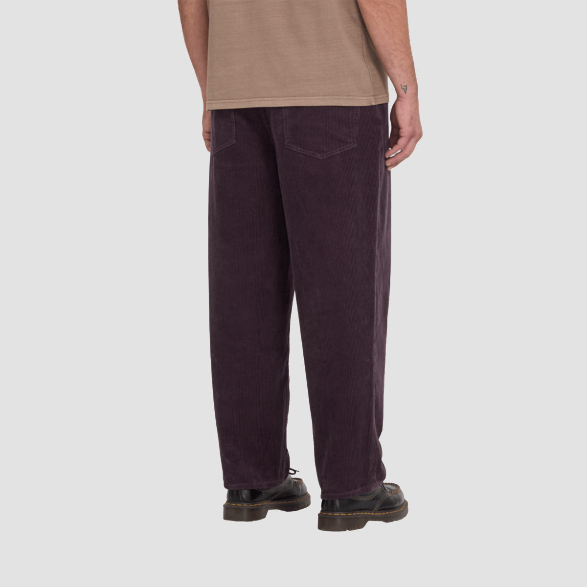 Volcom Billow Tapered Cord Pants Raisin
