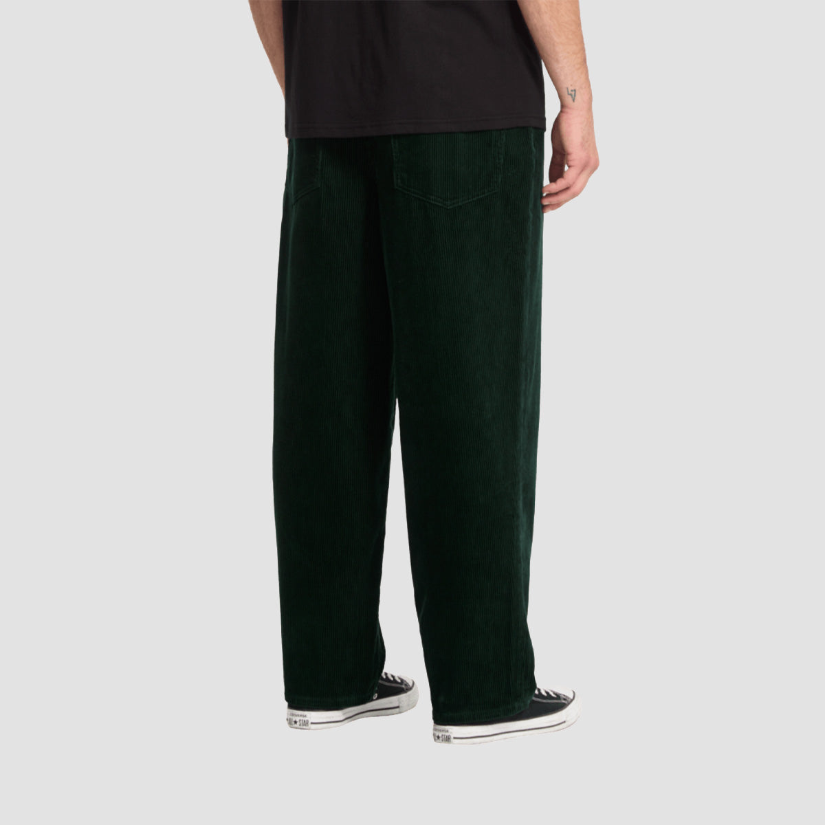 Volcom Billow Tapered Cord Pants Scarab