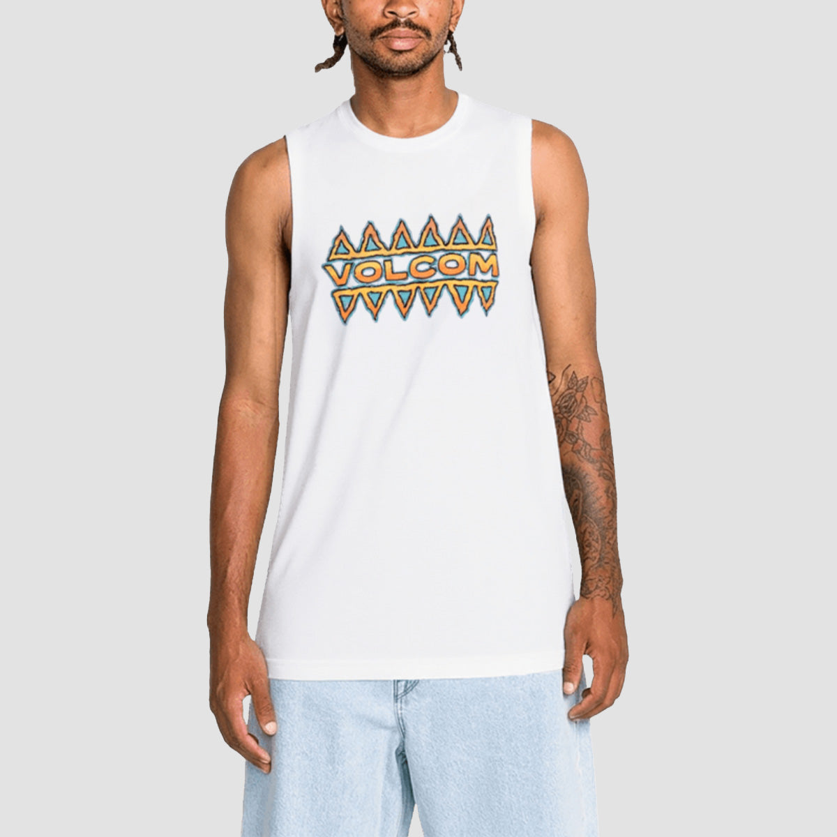 Volcom Bodie Tank Top Vest White