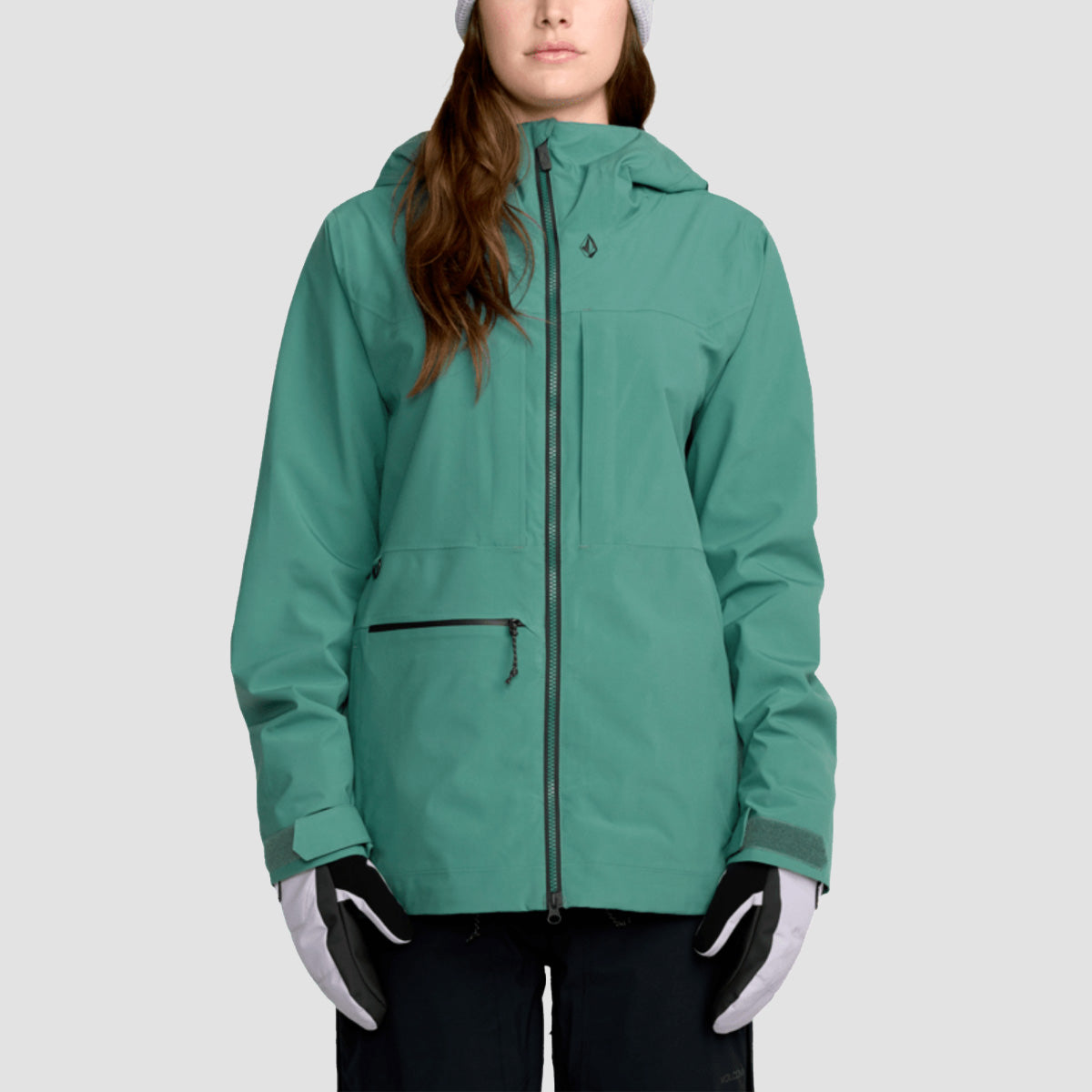 Volcom Cloudbreaker Stretch 30K Snow Jacket Spruce Green - Womens