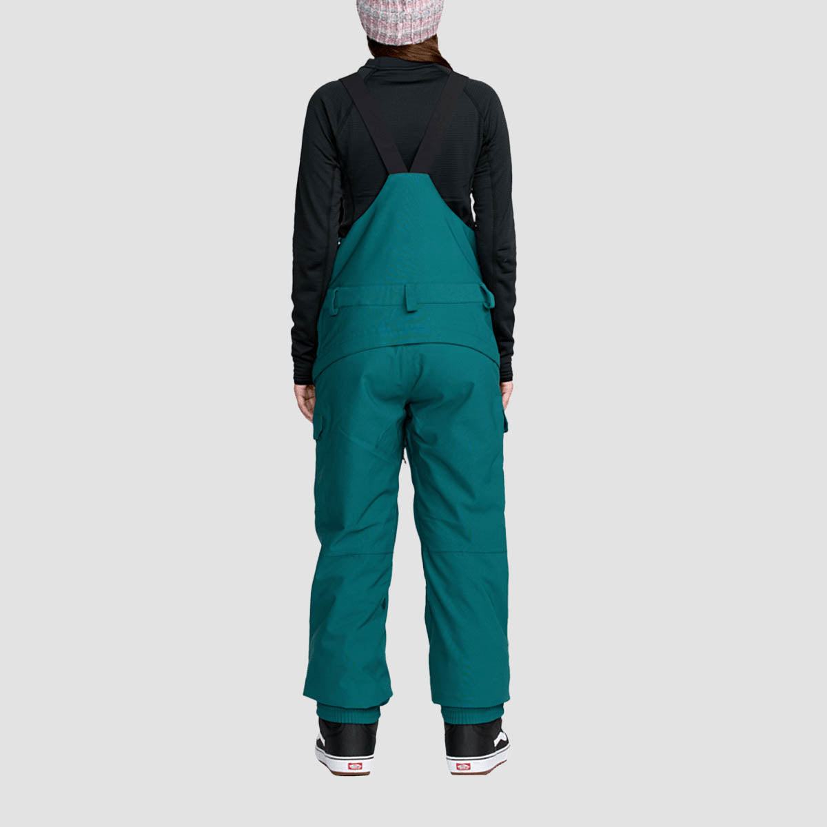 Volcom Creston 3D Stretch 15K Bib Overall Snow Pants Atlantic Deep - Womens