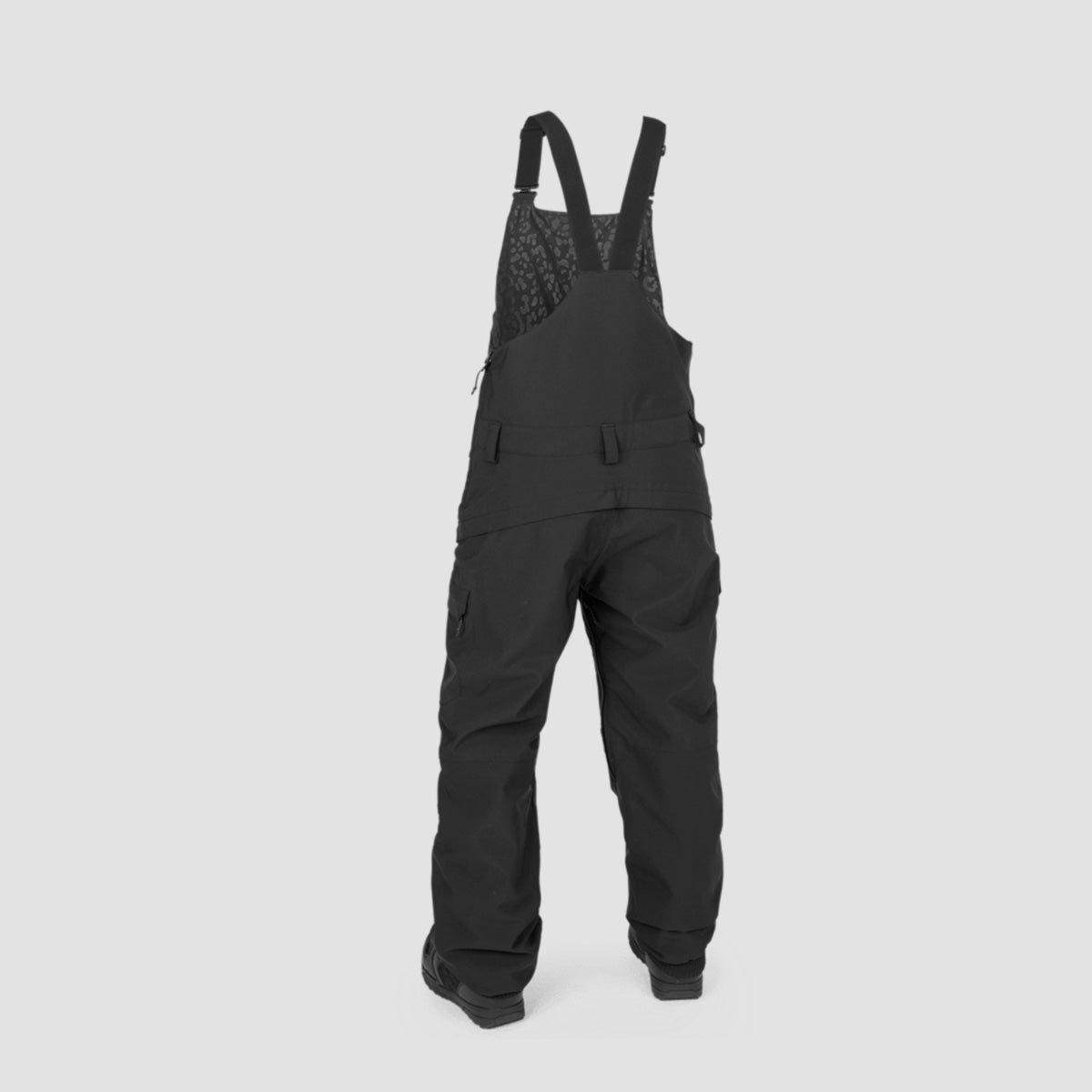 Volcom Creston 3D Stretch 15K Bib Overall Snow Pants Black - Womens