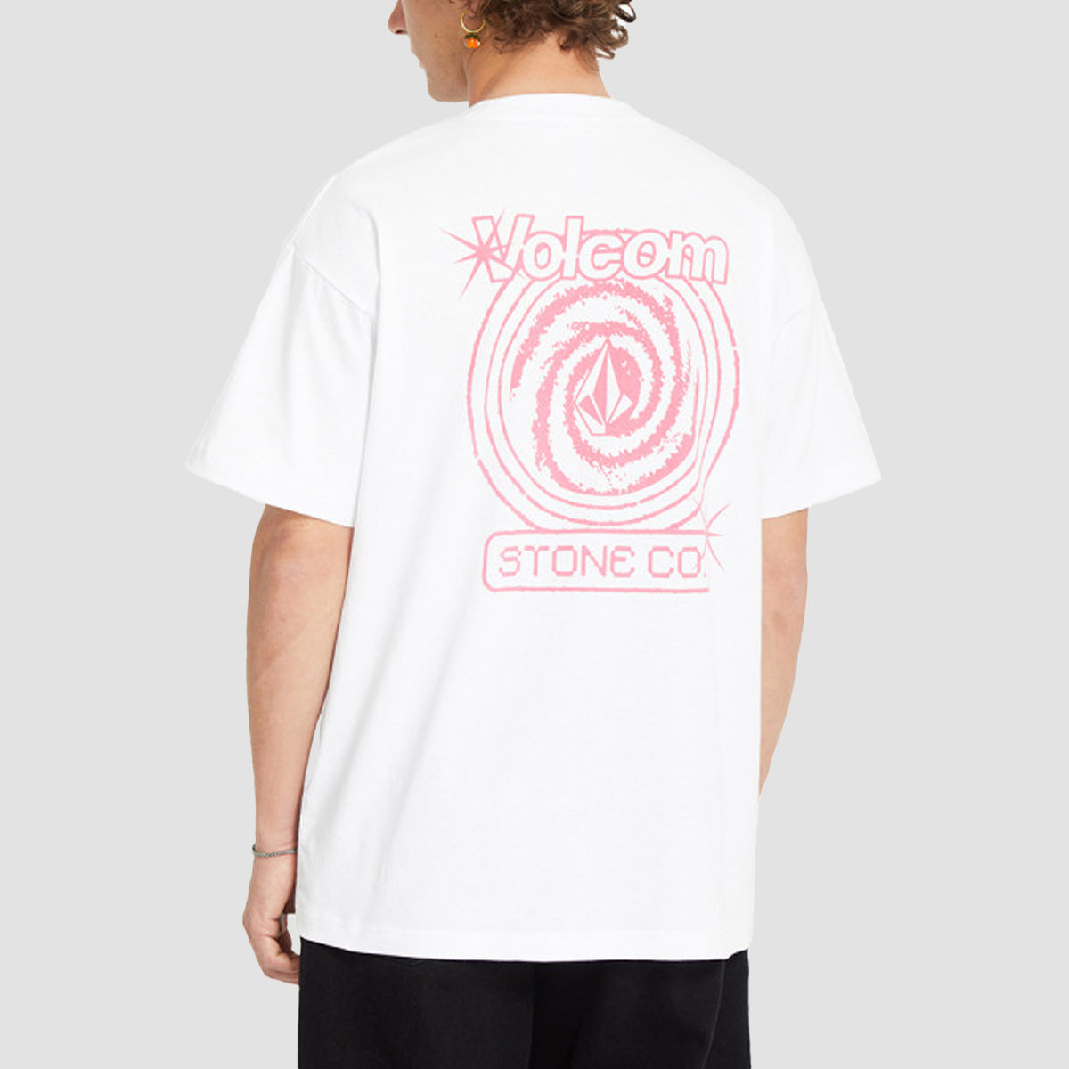 Volcom Deep Trance LSE T-Shirt White