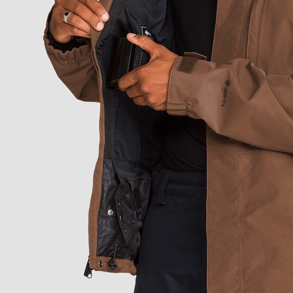 Volcom Dua Ins Gore-Tex Snow Jacket Desert Taupe