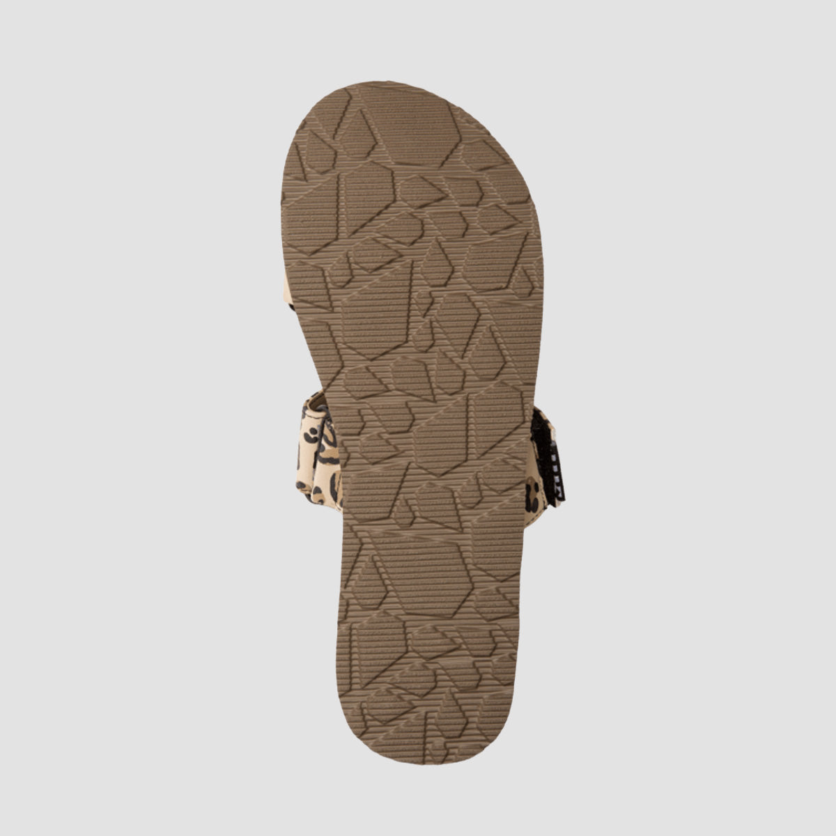 Volcom Eco Recliner Slides Leopard - Womens